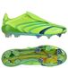 adidas F50 Elite Tunit FG - Vert/Bleu/Light Utility Aqua ÉDITION LIMITÉE - Herbe naturelle (FG), pointure 44⅔