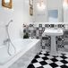 Ambiance Sticker Zelfklevende tegelmuurstickers voor keuken en badkamer - 24 Nina Azulejos tegelstickers - 24 stickers 10x10cm