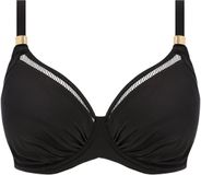 Fantasie East Hampton UW Gathered Full Cup Dames Bikinitopje - Zwart