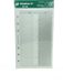 Exacompta 18216 Adres-telefoonvervanger, papieren organizer voor Exatime 17 agenda (47 vellen), wit