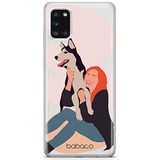 ERT GROUP mobiel telefoonhoesje voor Samsung A31 origineel en officieel erkend Babaco patroon Dogs 004 optimaal aangepast aan de vorm van de mobiele telefoon, gedeeltelijk bedrukt