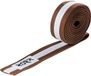 Kwon Ceinture Budo marron/blanc/marron Coton 260 cm Judo