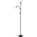 Brilliant SPARI 4 Lampadaire - E27 - Noir-Blanc - 180cm haut