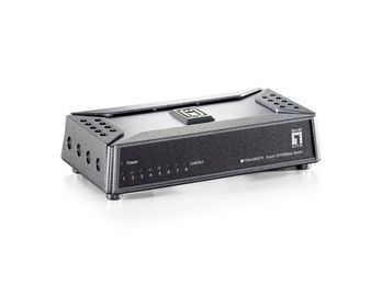 LevelOne FSW-0808TX - Switch - 8 poorten - Grijs
