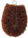 Brosse de nettoyage sans marque pour légumes - Feuilles de palmier - Marron - Moyen