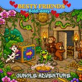 BESTY FRIENDS: Bold-easy JUNGLE ADVENTURE Volume 2 Coloring Book