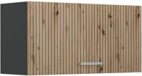 Vicco Hangkast R-Line, Artisanaal eiken/Antraciet, 80 cm Plat