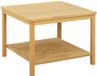 vidaXL Bijzettafel, olie-afwerking, natuurlijke stijl, 60 x 60 x 45 cm, massief acaciahout