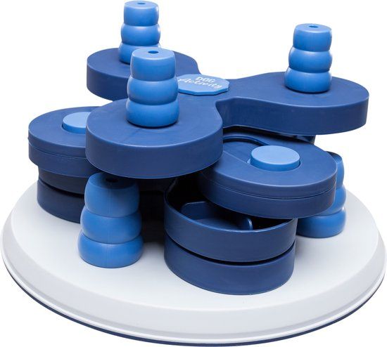 Trixie Dog Activity - Flower Tower - Blue - 30 x 13 cm