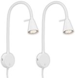 B.K.Licht BRILONER Tuso - Set van 2 Wandlampen