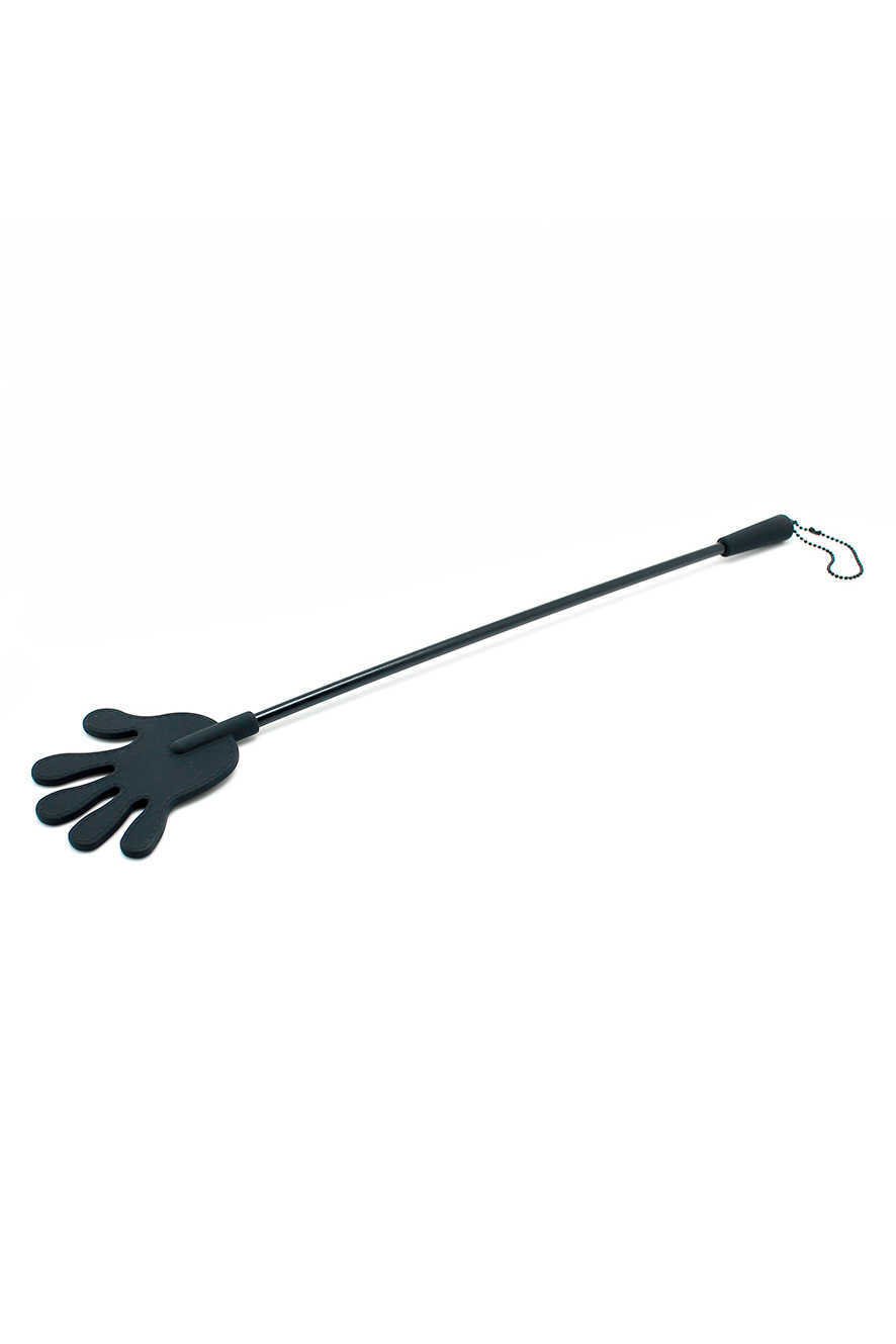 Latex Play Zweep Riding Crop - 42cm