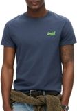 Superdry Essential T-Shirt Donkerblauw (navy) - Maat 3XL - Heren