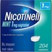Nicotinell Zuigtabletten 1mg Mint - 204 stuks