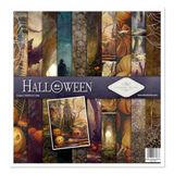 ITD Collection - Scrapbooking package 12 x 12 inches, scrapbooking paper, decorative paper, decoupage, card making, paper size - 310 x 320 mm (Halloween, SLS054)