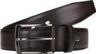LLOYD Leren Riem Thin Leather Belt W140 Dark Brown Bruine