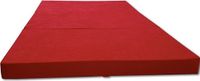 Viking Choice Logeermatras - camping matras - reismatras - opvouwbaar matras - 80 x 200 x 10 - rood