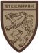 Clawgear patch textile Steiermark Shield désert