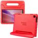 HappyCase Housse de table pour enfants Convient pour Lenovo Tab M10 Gen 4 (2025) | Housse adaptée aux enfants | Housse de protection | Housse pour enfants | avec poignée et support | Rouge