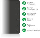 upscreen - privacy screenprotector voor Bigme Hibreak Plus - Folie Beschermfolie Blauwlichtfilter