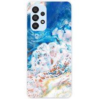 1001 coques Samsung Galaxy A33 5G Marbre ocean bedrukt siliconen hoesje