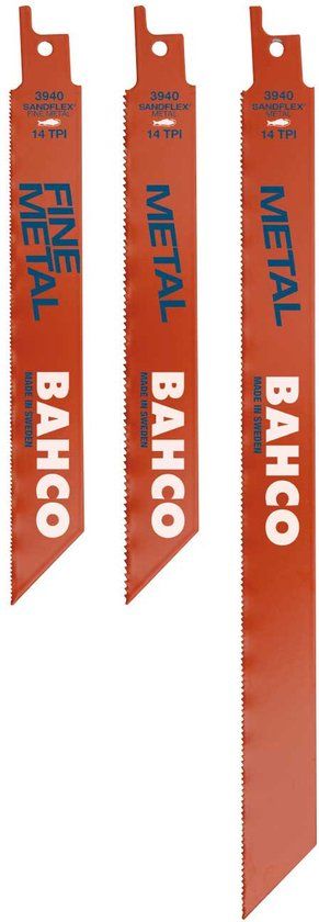 Bahco 3940-METAL-SET-5P Zaagbladset Metaal 5 stuk(s)