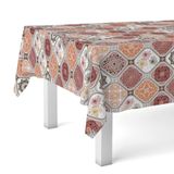 Martina Home Tafelkleed, tafelzeil, rood, 140 x 140 cm