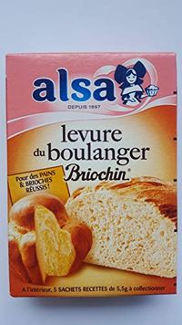 Alsa Briochin Bakkersgist - De 5 zakjes, 27,5 g