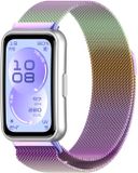 By Qubix Qubix Milanese Bandje Multicolor Geschikt voor Huawei Band 11 / 11 Pro