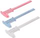 Merkloos / Sans marque HORCONDORM S.R.L. 3 stuks plastic schuifmaat, inch/metrisch 6 inch 150 mm mini-schuifmaat draagbare schuifmaat met dubbele schaalverdeling, meetinstrument voor het meten van afstanden, geschikt voor kantoor, thuis en werkplekken.