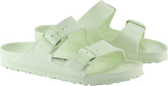 Birkenstock Arizona EVA Slippers Dames Lichtgroen Maat 38
