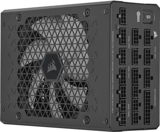 Corsair HXi Series HX1200i 1200 W 24-pin ATX Zwart