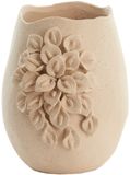 Light & Living AMIATA vaas keramiek mat crème 23x20.5x26 cm