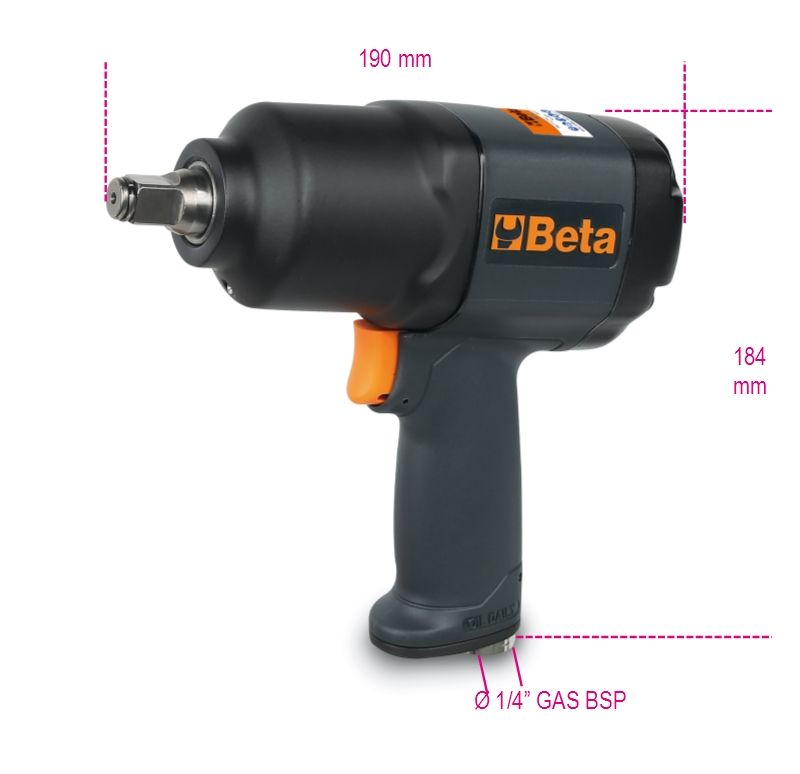 Beta 1927C Omschakelbare Slagmoersleutel - 019270006