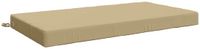vidaXL Zitkussen SOEST 100% Polyester Beige 120 x 60 x 10 cm