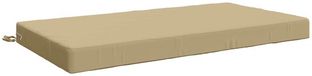 vidaXL Zitkussen SOEST 100% Polyester Beige 120 x 60 x 10 cm