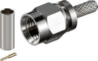 BKL SMA (m) krimp connector - RG-58