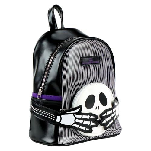 Cerdá Nightmare Before Christmas Casual Fashion Leatherette Rugzak 8L One Size