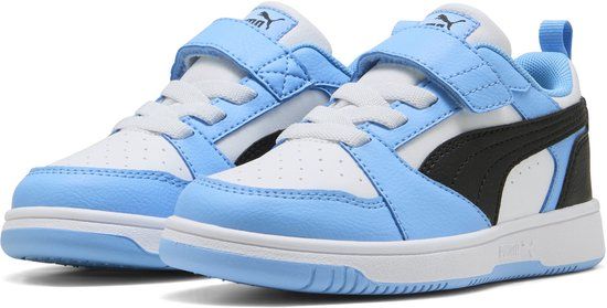 PUMA Puma Rebound V6 Lo AC+ PS Unisex Sneakers - Team Light Blue-Puma Black-Puma White