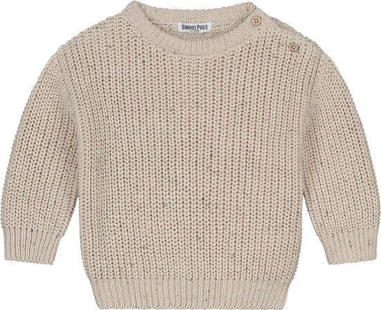 Sweet Petit Baby Trui Maat 56 - Baby Kleding Jongens - Ecru