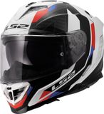 LS2 FF818 Storm III Sporty Helm - Integraalhelm - Wit/blauw/rood - Maat S