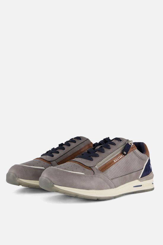 Mustang Sneakers grijs Synthetisch - Maat 42