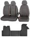 FROGUM Renault Master II - Automaat Set Housse de siège et Tapis - Gris/Rouge/Noir