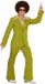 Widmann Jaren 70 kostuum groovy groen S