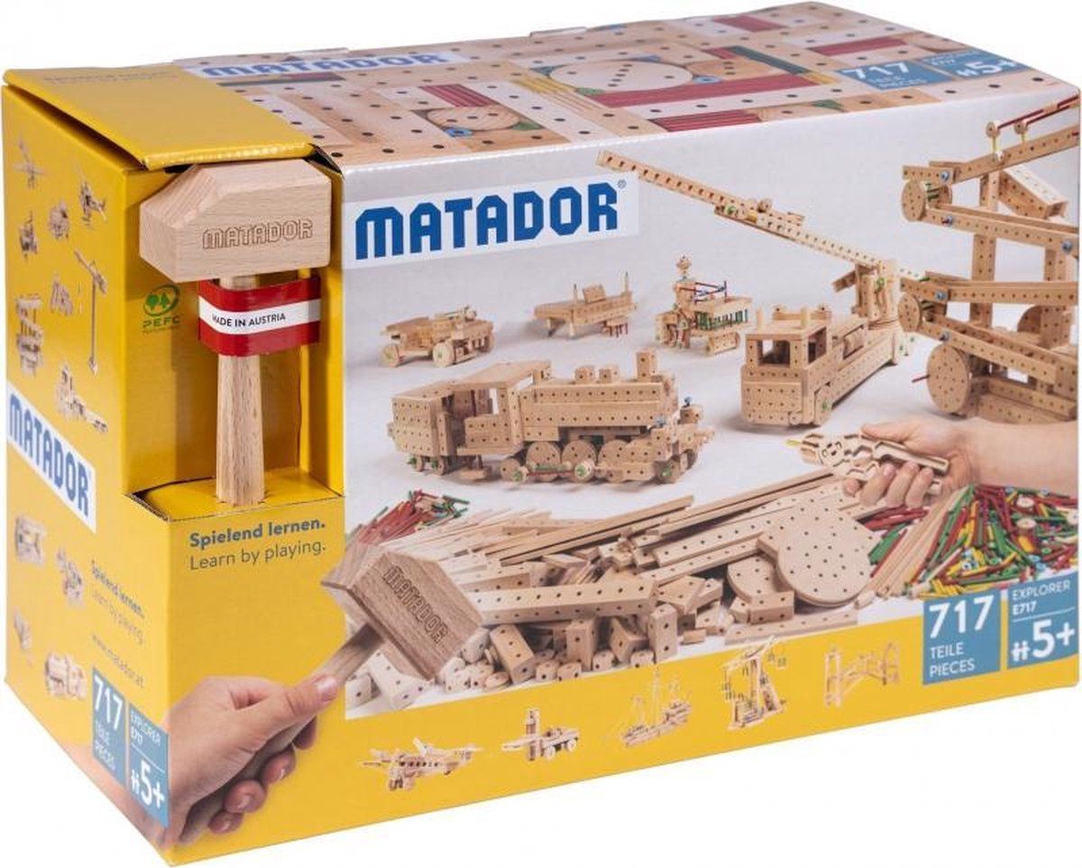 Matador Explore r E717 Houtbouwset - Blank - 2021