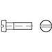 TOOLCRAFT TO-6853044 Cilinderkopschroef M2.5 16 mm Sleuf DIN 84 RVS V4A A4 200 stuk(s)