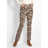 Goldner Broek LOUISA LOUISA-broek met print in jeanslook