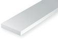 Evergreen Modelbouwdecoratie - 149 Strip 1,0mmX6,4mmX35cm -10 stuks Styreen
