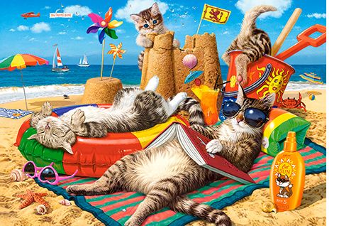 Castorland Summer Vibes - Puzzel - 1000 stukjes