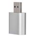 Zerone 3D Stereo Sound Card USB 2.0 Audio Adapter 7.1 Kanaal Surround Externe Sound Card Adapter met 3.5mm Speaker/Hoofdtelefoon en Microfoon Jacks Voor Windows/Mac