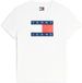 Tommy Jeans T-shirt Tjw Reg Tj Flag Ss T - Wit - Vrouwen - XS